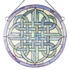 Celtic Weave Tiffany Style Window